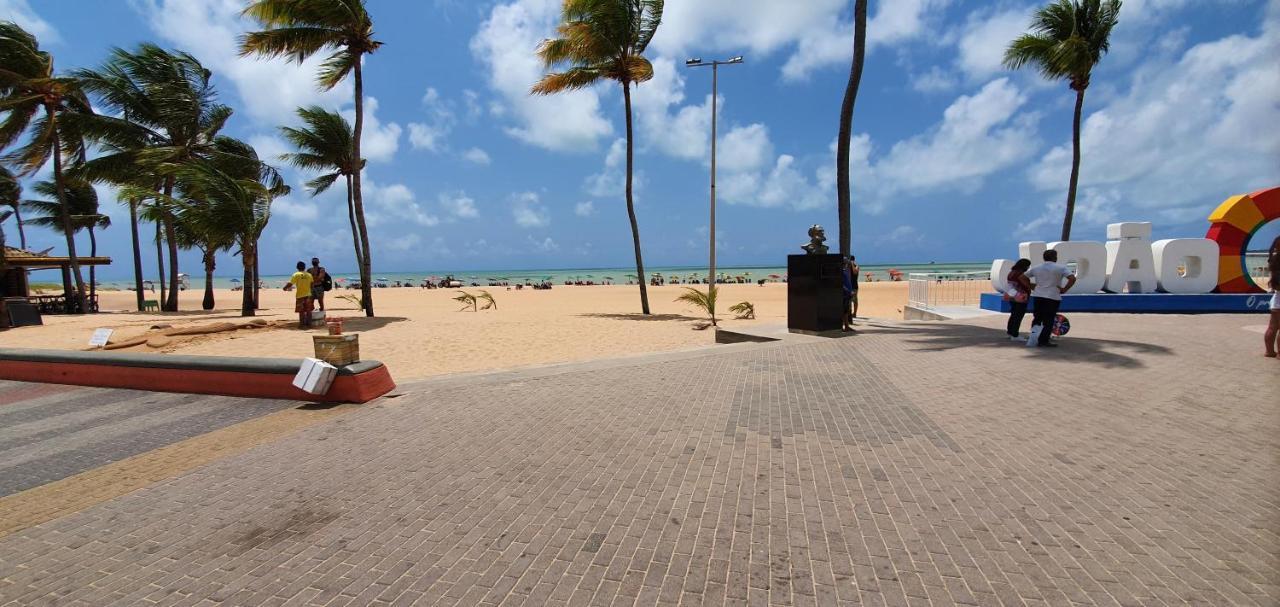 Luxor Tambau Ap 100 Metros Da Praia Com Vista Para O Mar Жуан-Песоа Экстерьер фото